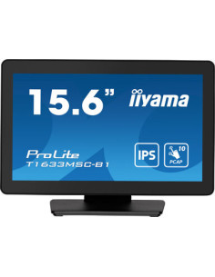 ProLite T1633MSC-B1 pantalla para PC 396 cm (15.6) 1920 x 1080 Pixeles Full HD LCD Pantalla tactil Negro