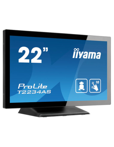 ProLite T2234AS-B1 pantalla para PC 546 cm (21.5) 1920 x 1080 Pixeles Full HD Pantalla tactil Multi-usuario Negro