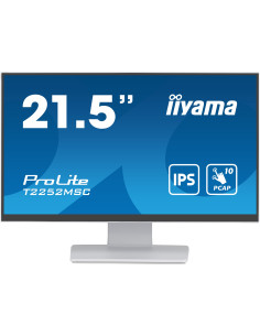 ProLite pantalla para PC 546 cm (21.5) 1920 x 1080 Pixeles Full HD LCD Pantalla tactil Mesa Blanco