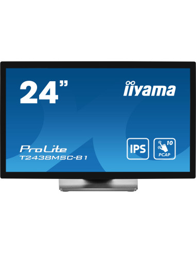 ProLite pantalla para PC 605 cm (23.8) 1920 x 1080 Pixeles Full HD LED Pantalla tactil Negro