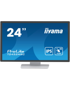 ProLite pantalla para PC 605 cm (23.8) 1920 x 1080 Pixeles Full HD LCD Pantalla tactil Multi-usuario Blanco