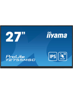 ProLite T2755MSC-B1 pantalla para PC 686 cm (27) 1920 x 1080 Pixeles Full HD LED Pantalla tactil Mesa Negro