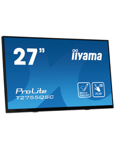 ProLite T2755QSC-B1 pantalla para PC 686 cm (27) 2560 x 1440 Pixeles Full HD LCD Pantalla tactil Negro