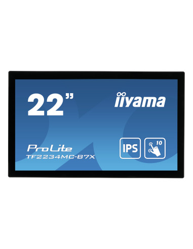 ProLite TF2234MC-B7X pantalla para PC 546 cm (21.5) 1920 x 1080 Pixeles Full HD LED Pantalla tactil Multi-usuario Negro