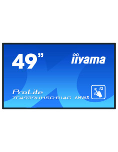 ProLite TF4939UHSC-B1AG pantalla para PC 1245 cm (49) 3840 x 2160 Pixeles 4K Ultra HD LED Pantalla tactil Multi-usuario Negro