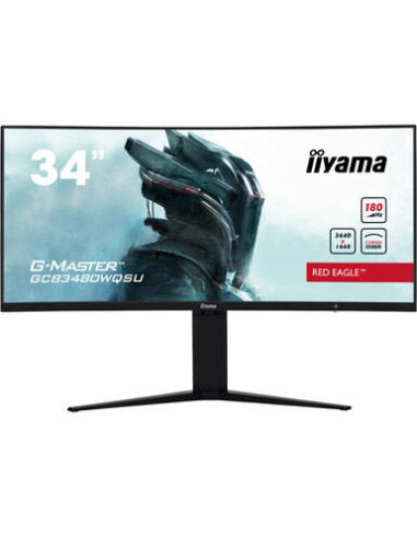 G-MASTER GCB3480WQSU-B1 pantalla para PC 864 cm (34) 3440 x 1440 Pixeles UltraWide Quad HD LCD Negro