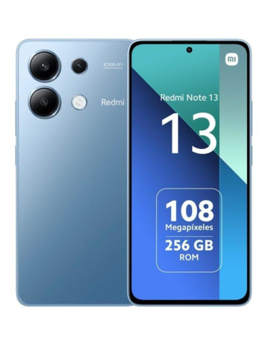 Redmi Note 13 169 cm (6.67) Ranura hibrida Dual SIM Android 12 4G USB Tipo C 8 GB 256 GB 5000 mAh Azul