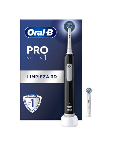 Cepillo Dental Braun Oral-B PRO1BLACK (EB50RX+EB6