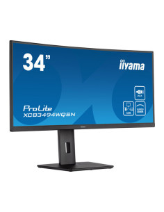 ProLite XCB3494WQSN-B5 LED display 864 cm (34) 3440 x 1440 Pixeles UltraWide Quad HD Negro