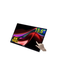 32238 pantalla para PC 396 cm (15.6) 3840 x 2160 Pixeles 4K Ultra HD LCD Pantalla tactil Negro