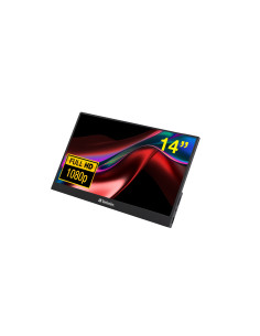49590 pantalla para PC 356 cm (14) 1920 x 1080 Pixeles Full HD LCD Negro