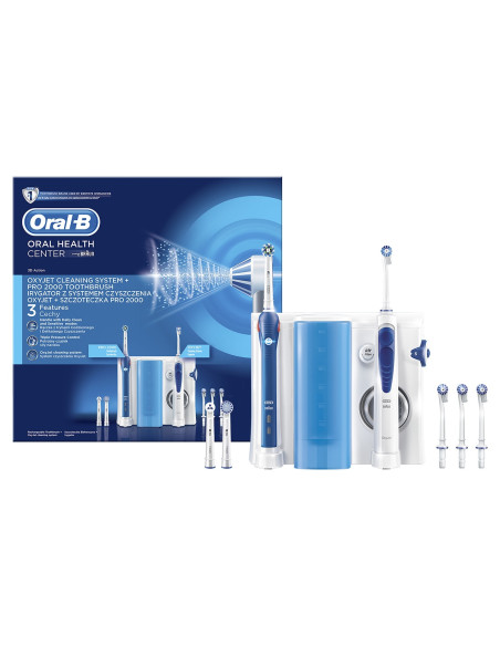 Estación de cuidado bucal Oral b - Braun PRO 2000 + Oxyjet Irrigador