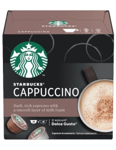 Capsula Starbucks DG Cappuccino Intenso 1 caja 12