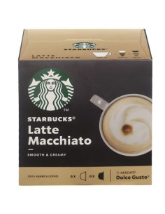 Capsula Starbucks DG Latte Macchiato Suave 12caps