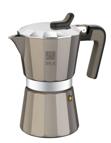Cafetera Bra A170577 6 tz titanium