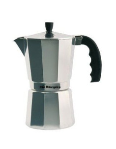 Cafetera Orbegozo KF300 3 tz aluminio