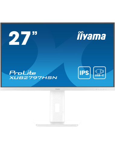 ProLite XUB2797HSN-W2 pantalla para PC 686 cm (27) 1920 x 1080 Pixeles Full HD LED Blanco