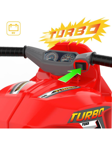 Moto de juguete bebé infantil Motofeber Turbo...