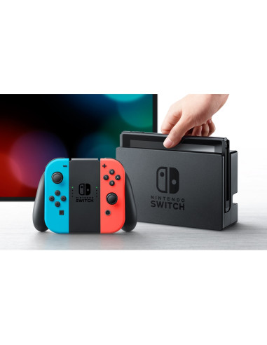 Consola Nintendo Switch Azul/Rojo Neón