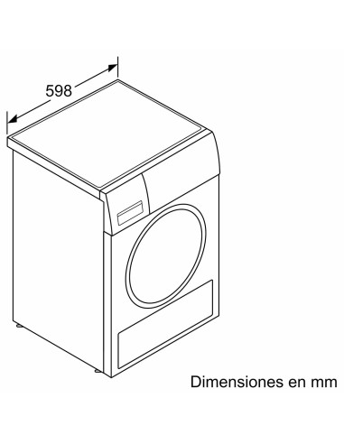 Secadora Bosch 7 kg Condensación - WTN85200ES